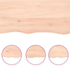Vegghylle 40x10x2 cm ubehandlet heltre eik