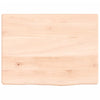 Vegghylle 40x30x2 cm ubehandlet heltre eik