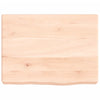 Vegghylle 40x30x(2-6)cm ubehandlet heltre eik