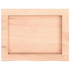 Vegghylle 40x30x(2-6)cm ubehandlet heltre eik