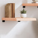 Vegghylle 40x60x(2-6) cm ubehandlet heltre eik