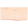 Vegghylle 60x30x(2-6) cm ubehandlet heltre eik