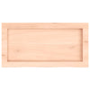 Vegghylle 60x30x(2-6) cm ubehandlet heltre eik