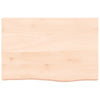 Vegghylle 60x40x(2-6) cm ubehandlet heltre eik