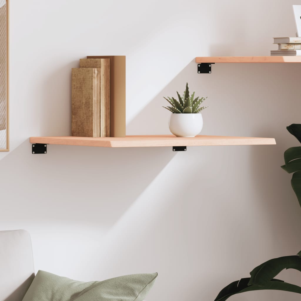 Vegghylle 60x50x2 cm ubehandlet heltre eik