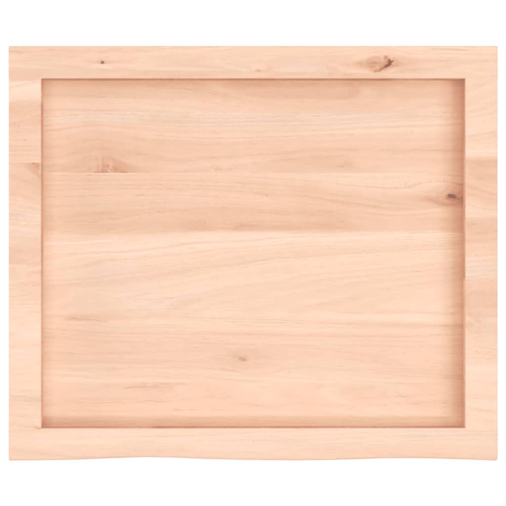 Vegghylle 60x50x(2-4) cm ubehandlet heltre eik