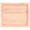 Vegghylle 60x50x(2-4) cm ubehandlet heltre eik