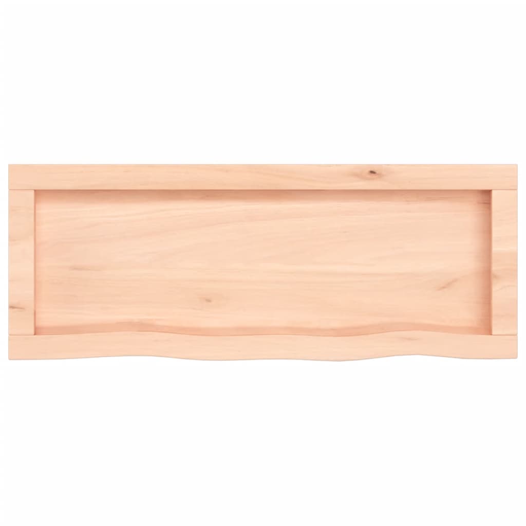 Vegghylle 80x30x(2-4) cm ubehandlet heltre eik