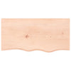 Vegghylle 80x40x2 cm ubehandlet heltre eik