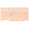 Vegghylle 80x40x(2-4) cm ubehandlet heltre eik