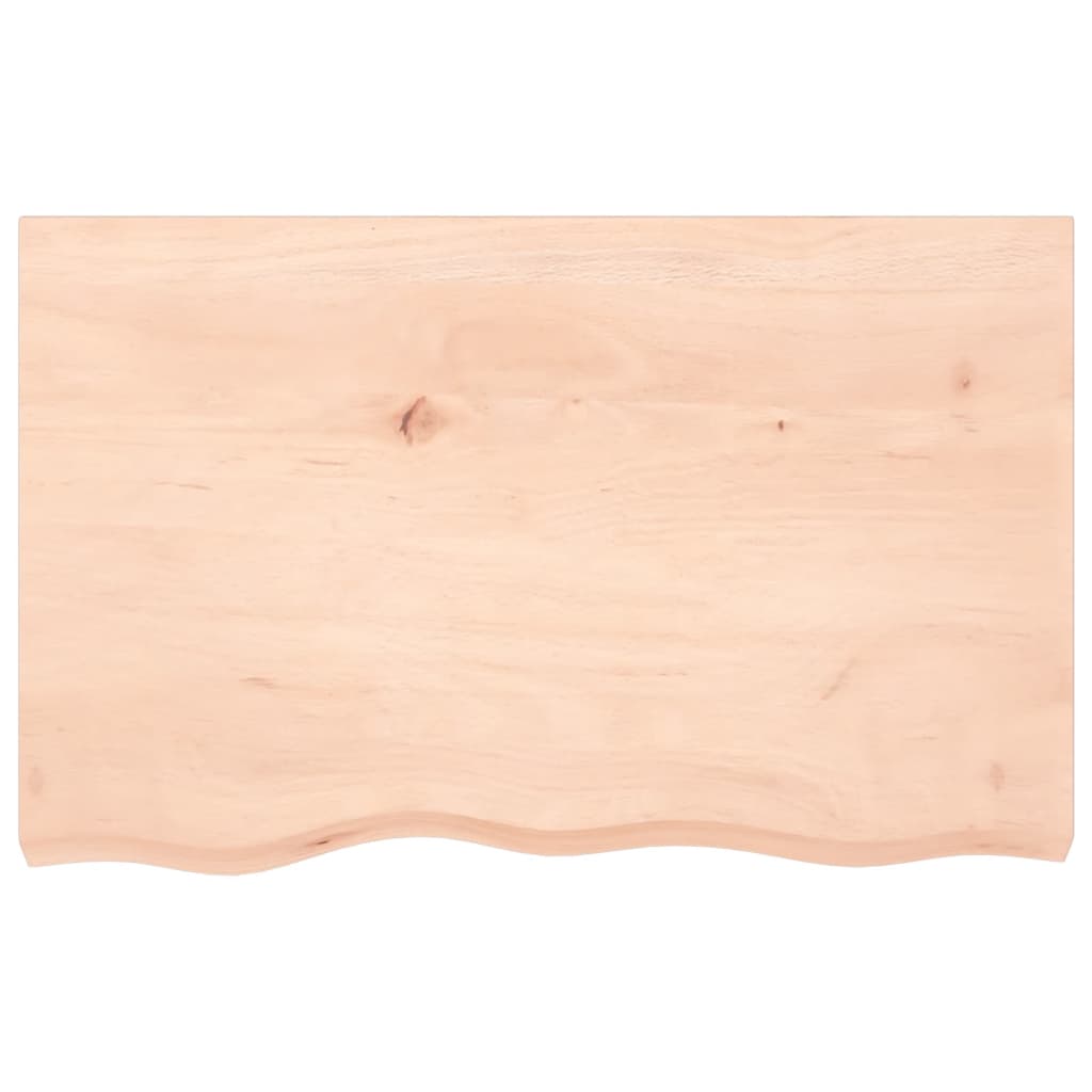 Vegghylle 80x50x(2-6) cm ubehandlet heltre eik