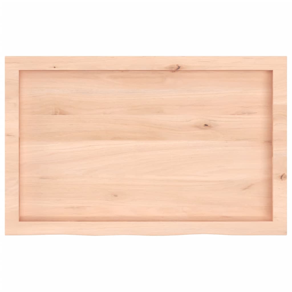 Vegghylle 80x50x(2-6) cm ubehandlet heltre eik