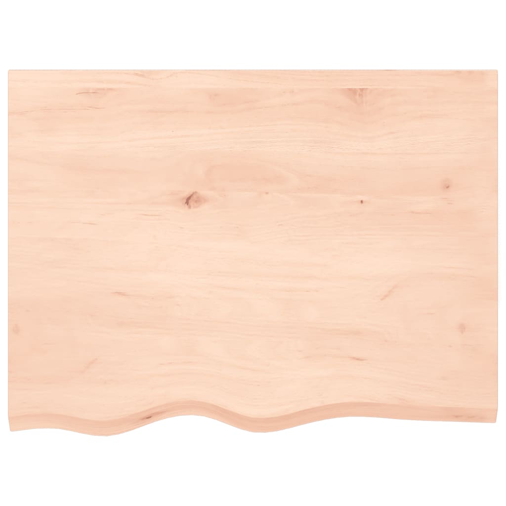 Vegghylle 80x60x(2-4) cm ubehandlet heltre eik