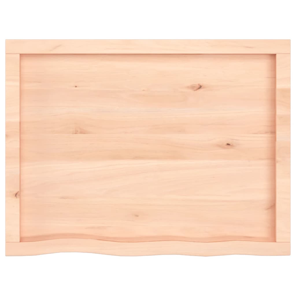 Vegghylle 80x60x(2-4) cm ubehandlet heltre eik
