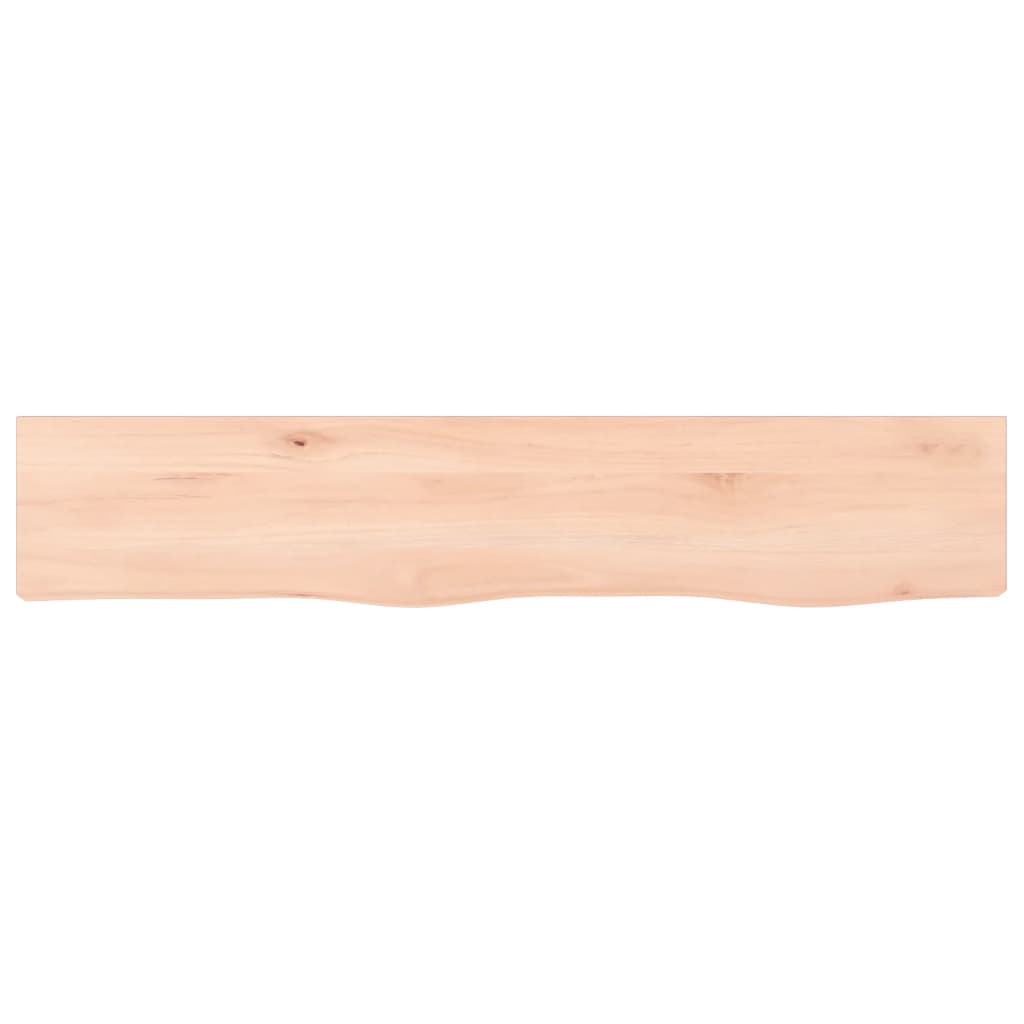 Vegghylle 100x20x2 cm ubehandlet heltre eik