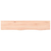 Vegghylle 100x20x2 cm ubehandlet heltre eik