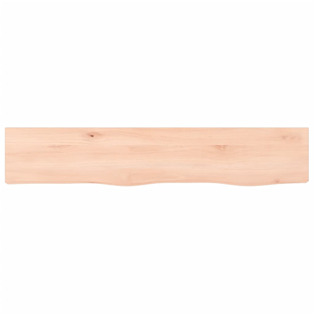 Vegghylle 100x20x4 cm ubehandlet heltre eik