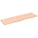 Vegghylle 100x30x2 cm ubehandlet heltre eik