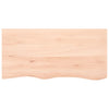 Vegghylle 100x50x2 cm ubehandlet heltre eik