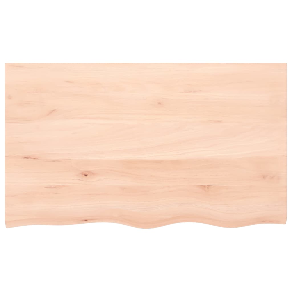 Vegghylle 100x60x2 cm ubehandlet heltre eik