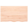Vegghylle 100x60x2 cm ubehandlet heltre eik