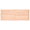 Vegghylle 160x60x(2-4) cm ubehandlet heltre eik