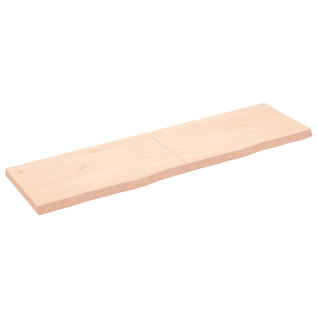 Vegghylle 180x50x(2-6) cm ubehandlet heltre eik