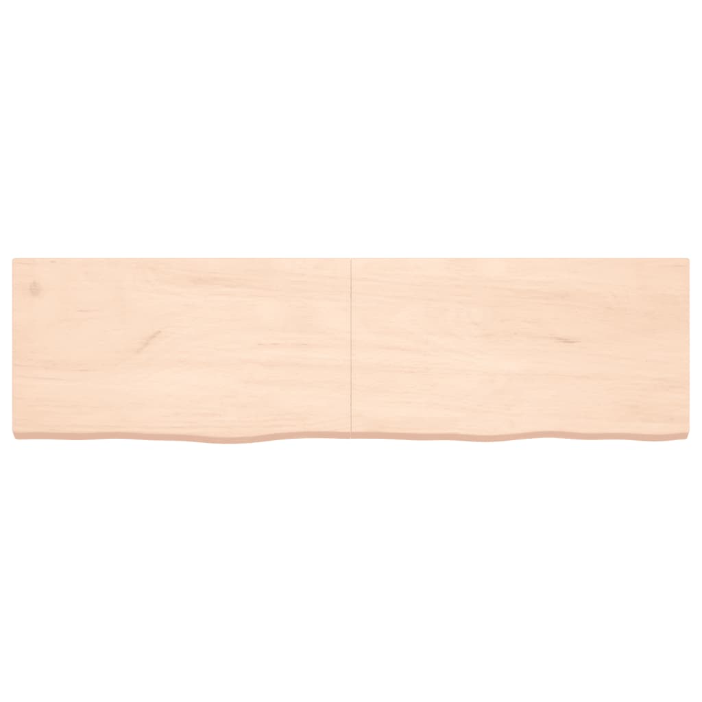 Vegghylle 180x50x(2-6) cm ubehandlet heltre eik