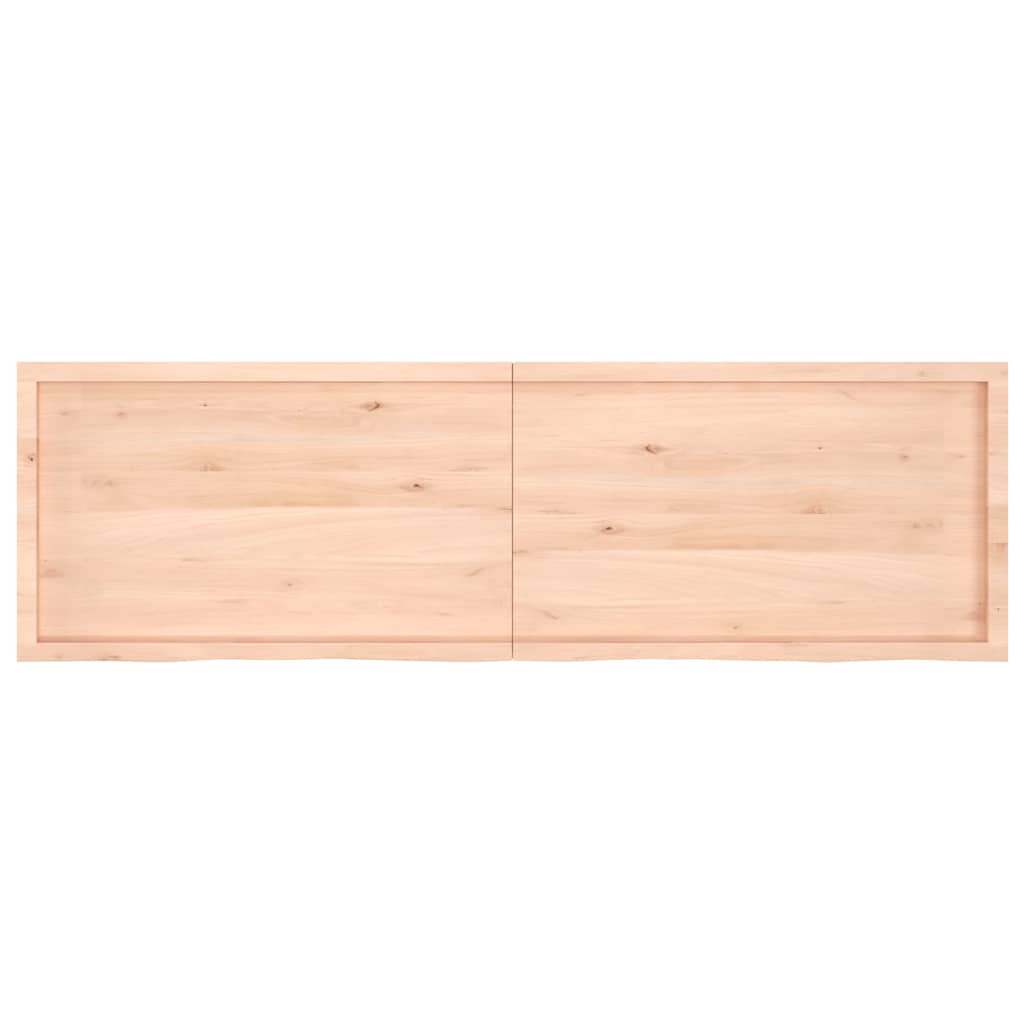 Vegghylle 200x60x(2-4) cm ubehandlet heltre eik