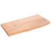 Vegghylle lysebrun 60x30x2 cm behandlet heltre eik