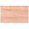 Vegghylle lysebrun 80x50x2 cm behandlet heltre eik