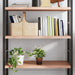 Vegghylle lysebrun 100x40x(2-4) cm behandlet heltre eik vidaXL