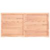 Vegghylle lysebrun 120x60x(2-4) cm behandlet heltre eik