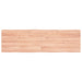 Bordplate lysebrun 140x40x(2-4)cm behandlet heltre naturlig