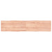 Bordplate lysebrun 180x40x(2-4)cm behandlet heltre naturlig