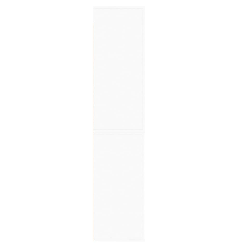 Highboard hvit konstruert tre vidaXL
