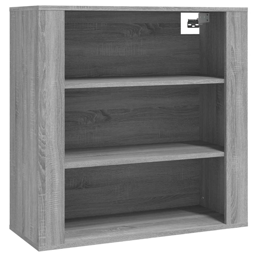 Highboard grå sonoma konstruert tre vidaXL