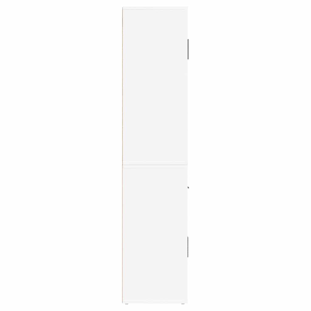 Highboard hvit konstruert tre vidaXL