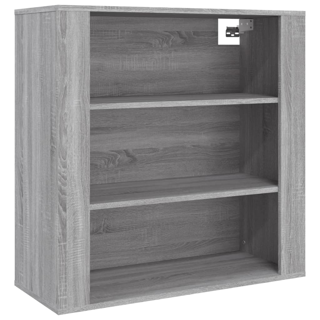 Highboard grå sonoma konstruert tre vidaXL