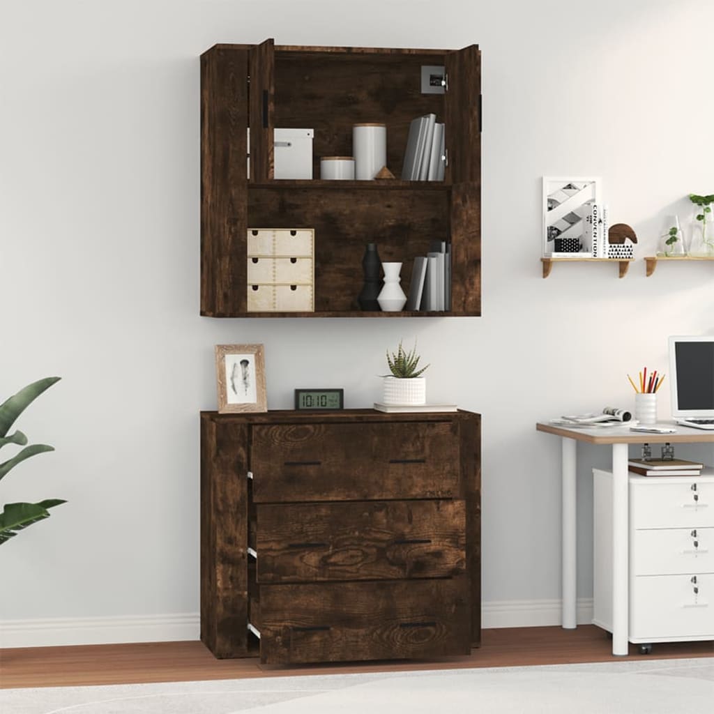 Highboard røkt eik konstruert tre