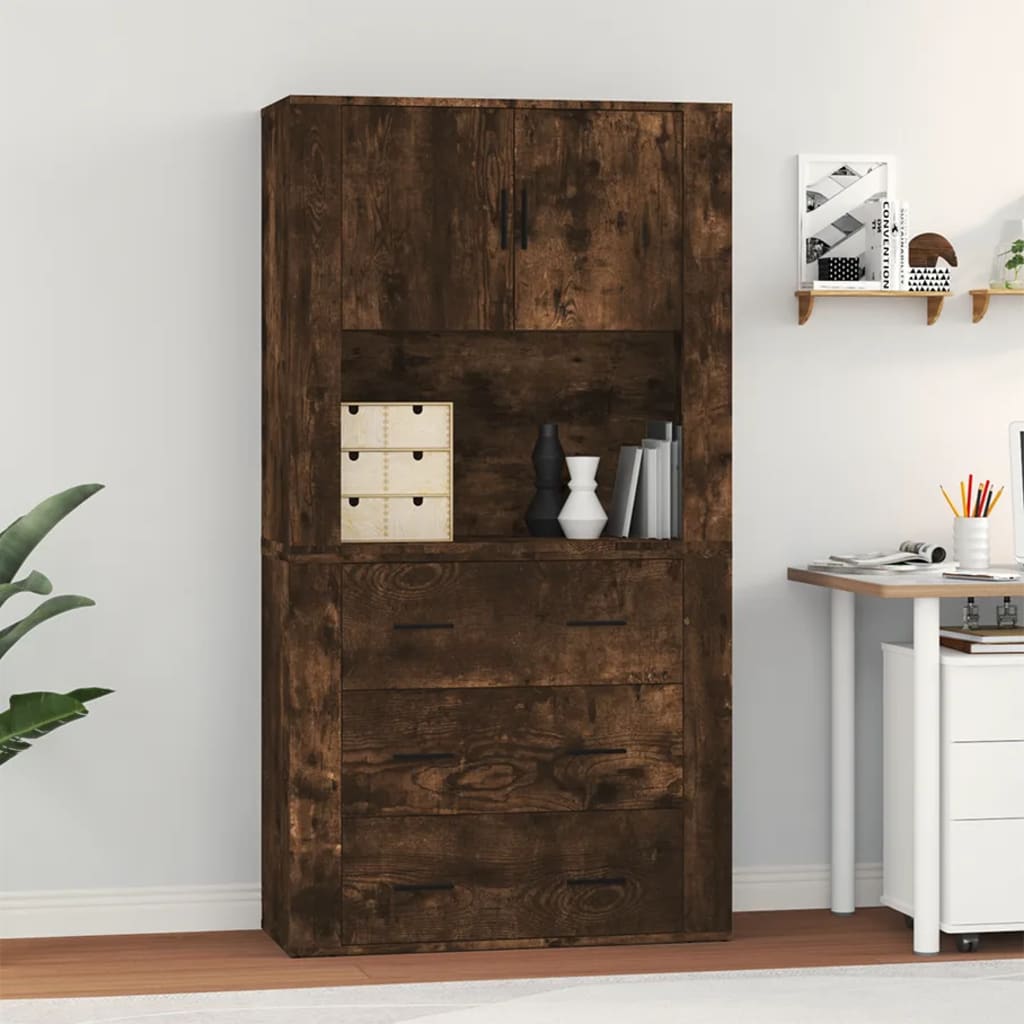 Highboard røkt eik konstruert tre