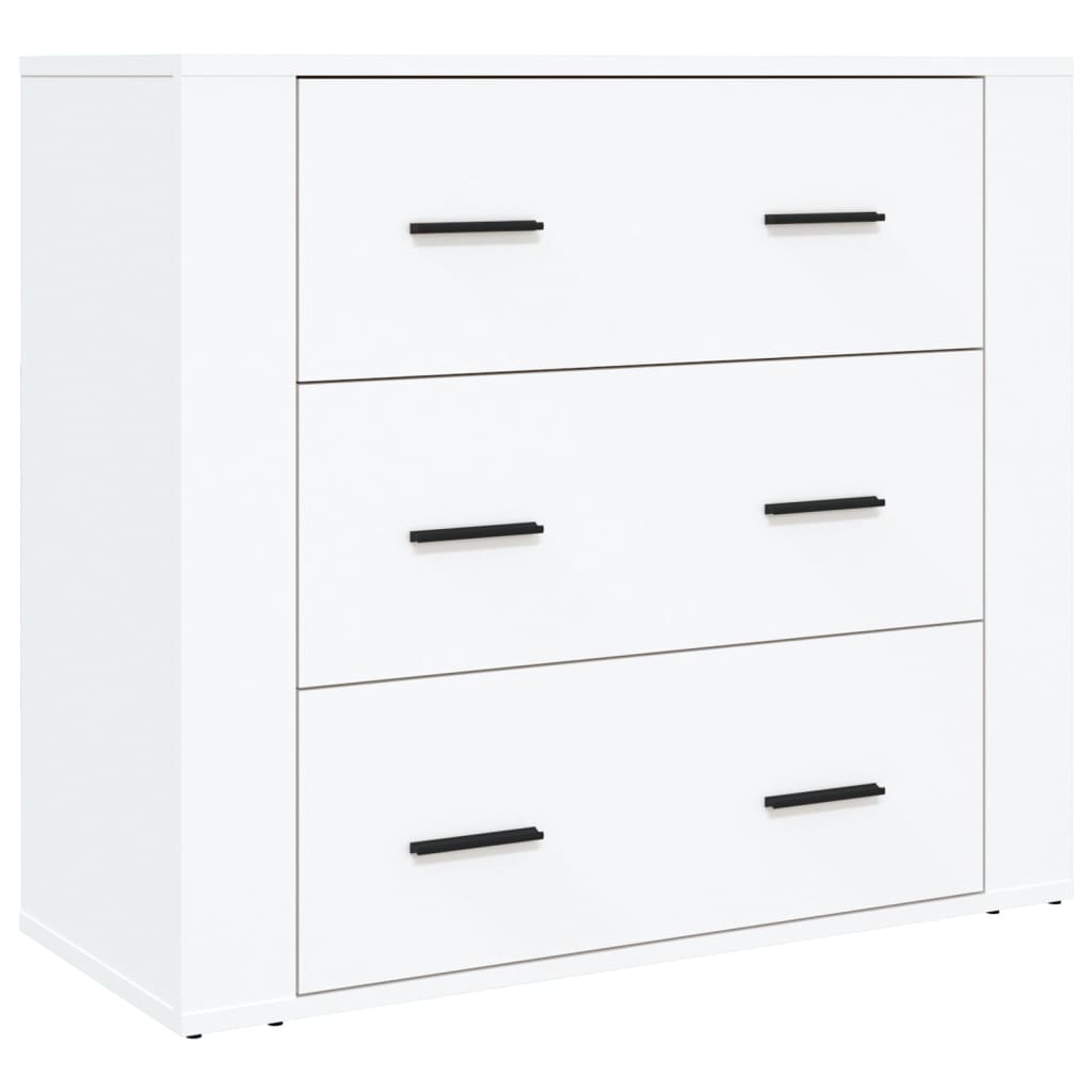 Highboard hvit konstruert tre