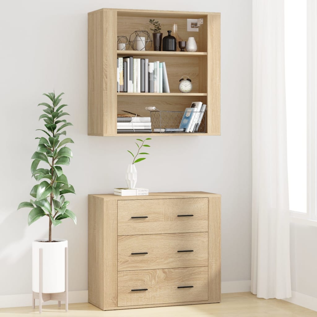 Highboard sonoma eik konstruert tre