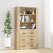 Highboard sonoma eik konstruert tre