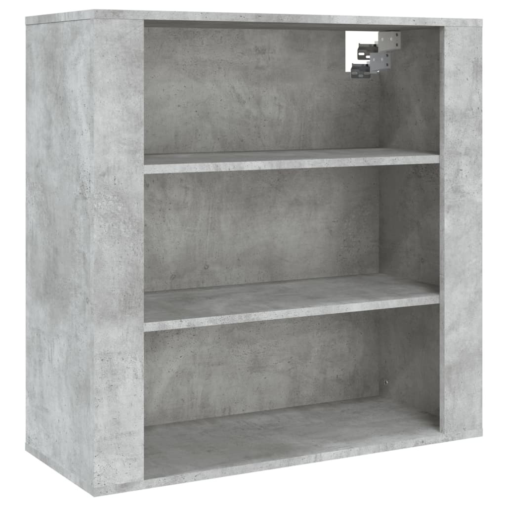 Highboard betonggrå konstruert tre