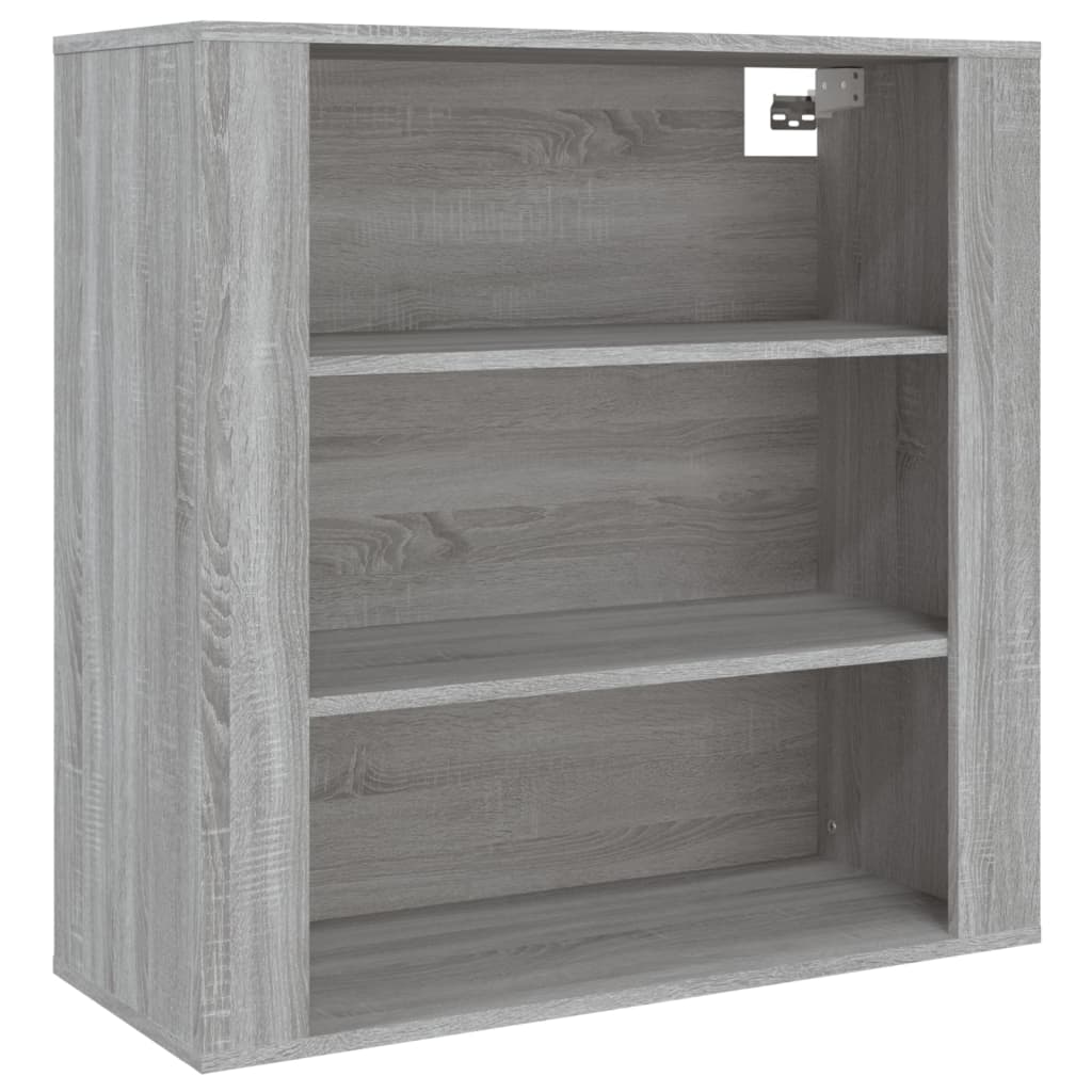 Highboard grå sonoma konstruert tre