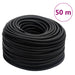 Luftslange svart 50 m hybrid gummi og PVC