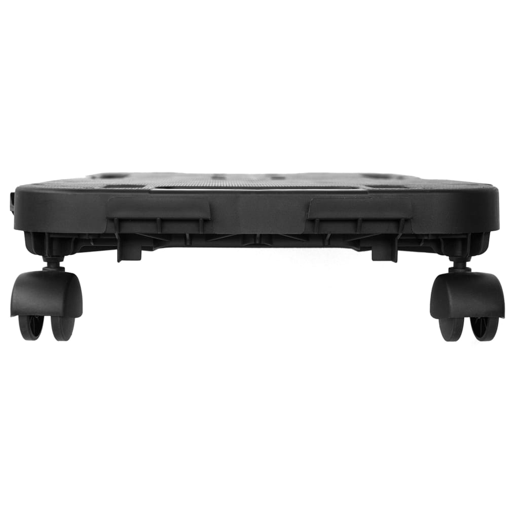 Transportvogn svart polypropylen 200 kg