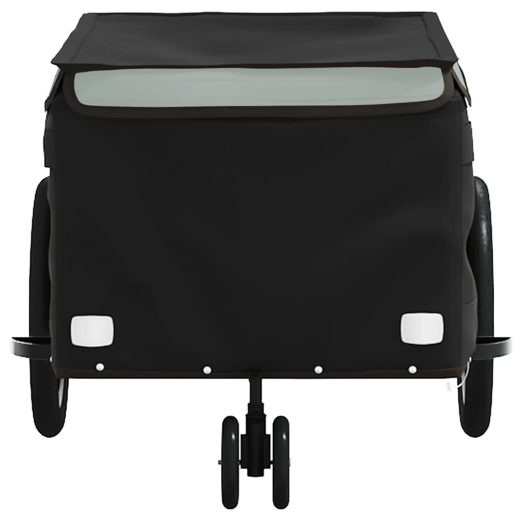 Sykkelvogn svart og grå 30 kg jern