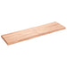 Bordplate lysebrun 180x50x(2-6) cm behandlet heltre eik vidaXL